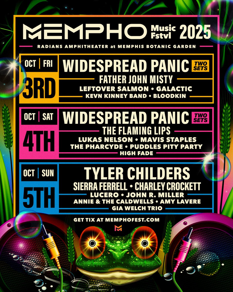 🎶Do you realize?🎶What a set by The Flaming Lips is like . . . .

Part rock show. Part performance art. All pure joy. 🌀🌈👁️Experience it Saturday night at MEMPHO Fest!