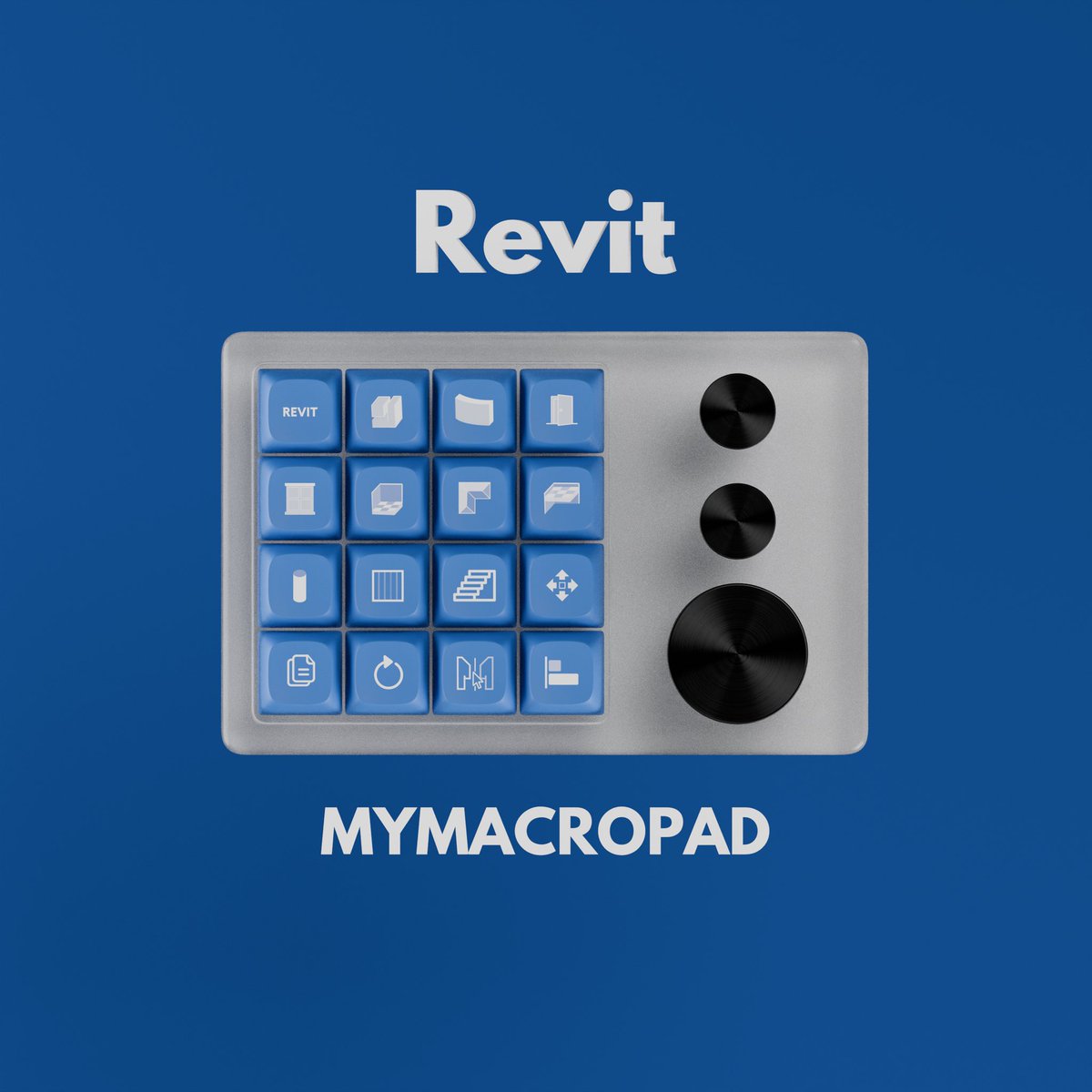 macropadio's tweet image. Autodesk Revit Mymacropad by macropad.io. Available soon on kickstarter. Macropads with shortcut icons for over 100 software application available. Reserve yours now at . #macropad #mymacropad #revit #autodeskrevit