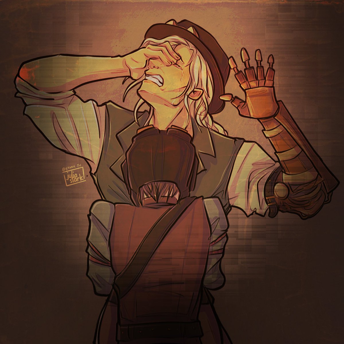 starkju0's tweet image. Cursed #dimension20 #cloudwardho