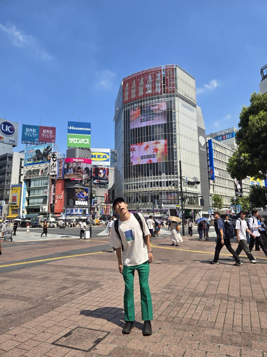 flat954's tweet image. どんぐりたけしの💨💨💨
ふらっとおっじゃっま〜す!in渋谷!
呪術廻戦の聖地巡礼にきたお姉さん👭
フランスから✈️日本語勉強中のお兄さん👬
暑い中インタビューを受けてくださり
ありがとうございました🫠✨
radiko.jp/share/?t=20250…
#ふらっと954 はradikoで聴けます👂ˎˊ˗