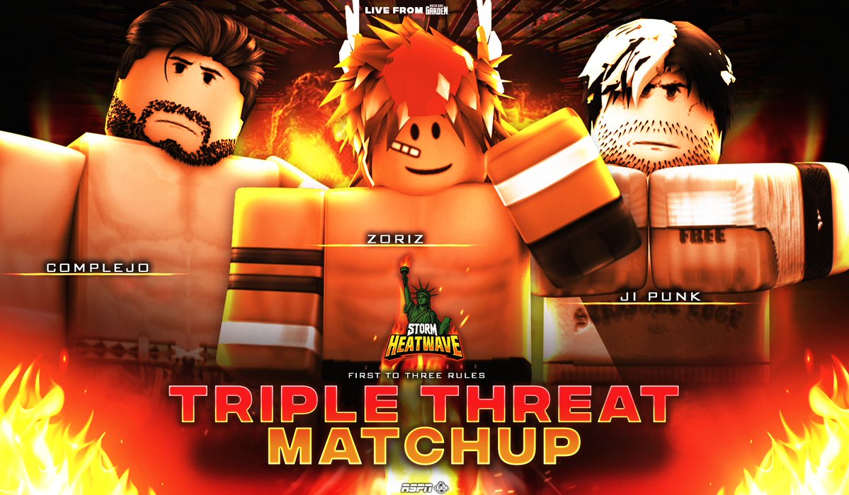 TRIPLE THREAT MAYHEM🔥

After weeks of taunting, ATTACKS, and BRUTALITY. It comes to a close in a TRIPLE THREAT MATCH.

<a href="/El_Complexo/">Complejo</a>, <a href="/zorizoffjuice/">zoriz</a>, <a href="/JacobIvoryRW/">Jacob/Kamil</a> 

WHO WILL WALK OUT ON TOP

#OPRWSTORM2025 #STORMHEATWAVE
