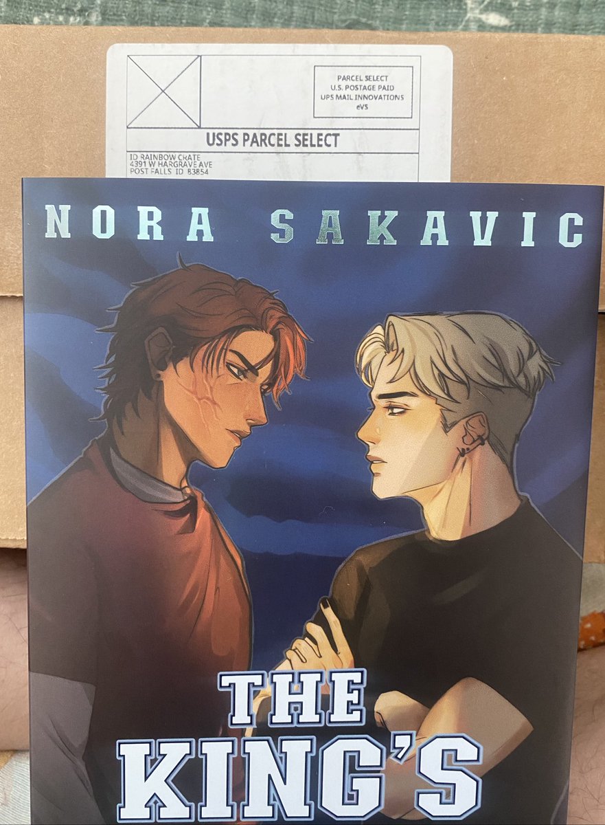 hello! 
i’ve got kind of a funny offer!! 
i have a copy of the limited-edition rainbow crate “The Kings Men” with a small printing error.