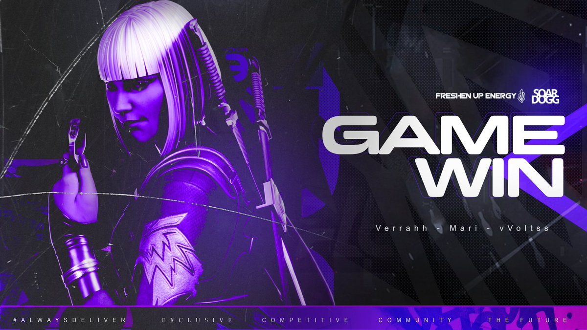 Reactor9Esports's tweet image. One More Week of the @Skyfire_Events 

SEE YOU NEXT WEEK IN THE FINALS!

ROSTER:
👑 | @VerrahhZakk 
👑 | @MarVxnchy 
👑 | @vVoltssss 

#AlwaysDeliver || @SoarDogg @DrinkFreshenUp