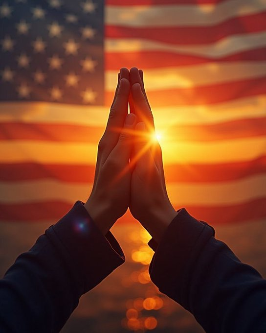 Heavenly Father
 On this Tuesday, July 29, 2025, we come before You with grateful hearts, lifting up our nation, our President, Donald Trump, and all our brave service men and women. We ask for Your divine guidance and protection over President Trump as he leads our country.