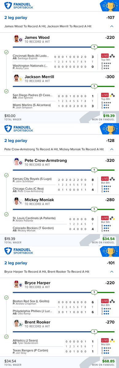 The Ladder Challenge is fully underway! 🪜🔥 

3 steps in one day… $10 ➡️ $68.85 💰 

Step 4 tomorrow! 🙏