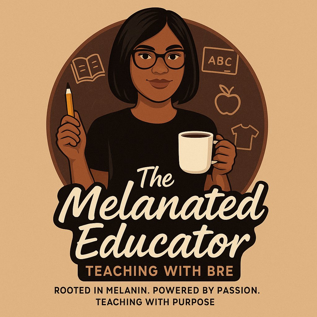 teachingwithBre's tweet photo. Launching January 2026! 🎉 The Melanated Educator empowers Black educators  by celebrating culture, excellence, and community. Join me on this journey! ✊🏾📚 #MelanatedEducator #BlackExcellence https://t.co/pa13G5Psrs