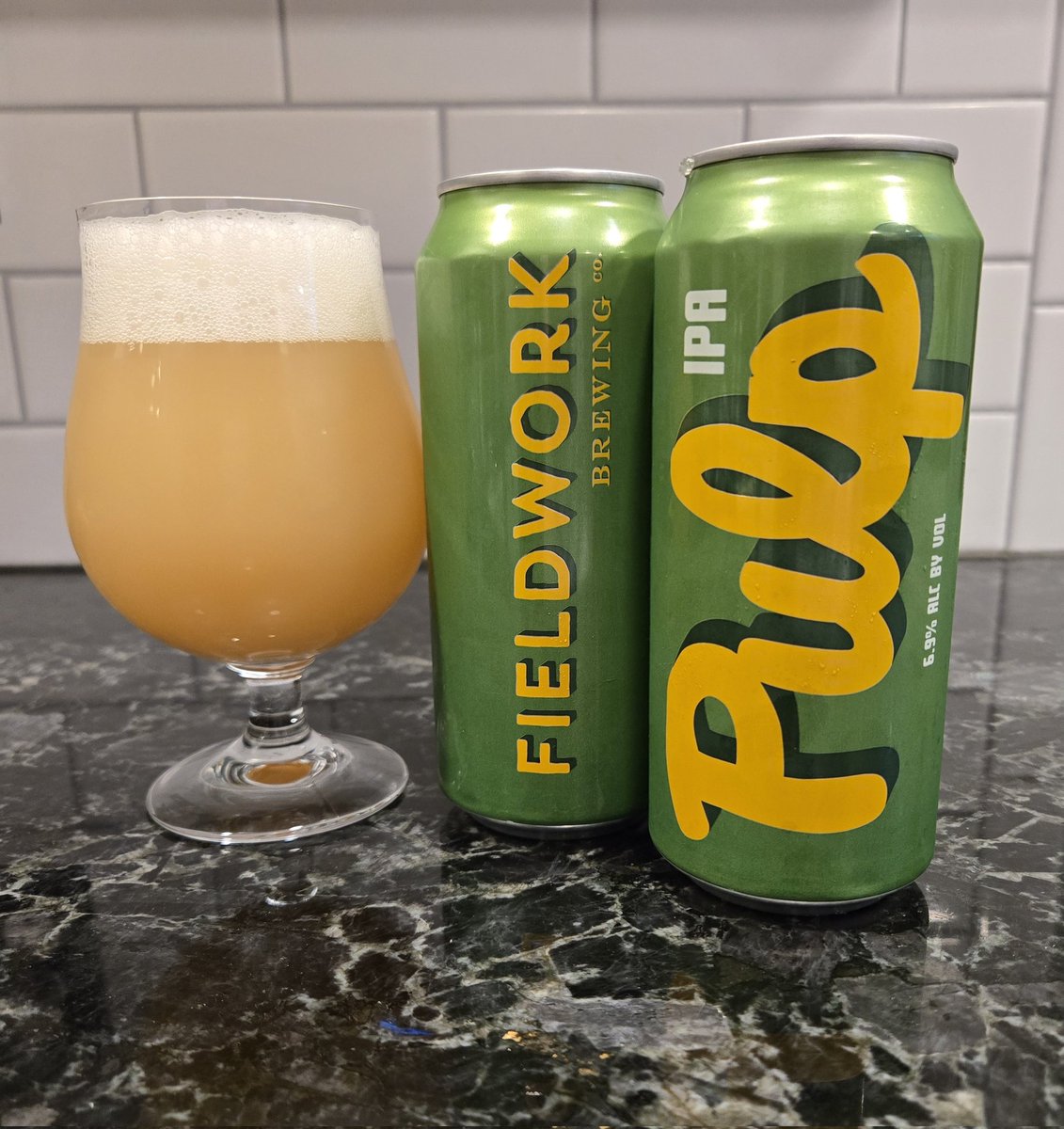 Cory CATbrew (@catbrew13) on Twitter photo Pulp IPA by Fieldwork Brewing in Berkeley, CA, comes in at 6.9%
Sooo Good!
Cheers Peeps ๐ป
<a href="/ephoustonbill/">EPHoustonBill</a> <a href="/JohanBBT/">Johan</a> <a href="/Senor_Greezy/">๐ปSeรฑor Greezy๐ฎ</a> <a href="/Bilcro/">Growley Crowley</a> <a href="/D_V_T_/">Bob Creech</a> <a href="/CrystalStayCool/">Crystal๐</a> <a href="/mikeadam16/">MICHAEL ADAM</a> <a href="/qblacklock/">๐ป Quentin ๐๐</a> <a href="/badhopper/">Jason Hopper</a> <a href="/mtravis63/">Mike Travis</a> <a href="/mikeadam16/">MICHAEL ADAM</a>
#beer #Beercan #Wednesdayvibe Pulp IPA by Fieldwork Brewing in Berkeley, CA, comes in at 6.9%
Sooo Good!
Cheers Peeps ๐ป
<a href="/ephoustonbill/">EPHoustonBill</a> <a href="/JohanBBT/">Johan</a> <a href="/Senor_Greezy/">๐ปSeรฑor Greezy๐ฎ</a> <a href="/Bilcro/">Growley Crowley</a> <a href="/D_V_T_/">Bob Creech</a> <a href="/CrystalStayCool/">Crystal๐</a> <a href="/mikeadam16/">MICHAEL ADAM</a> <a href="/qblacklock/">๐ป Quentin ๐๐</a> <a href="/badhopper/">Jason Hopper</a> <a href="/mtravis63/">Mike Travis</a> <a href="/mikeadam16/">MICHAEL ADAM</a>
#beer #Beercan #Wednesdayvibe