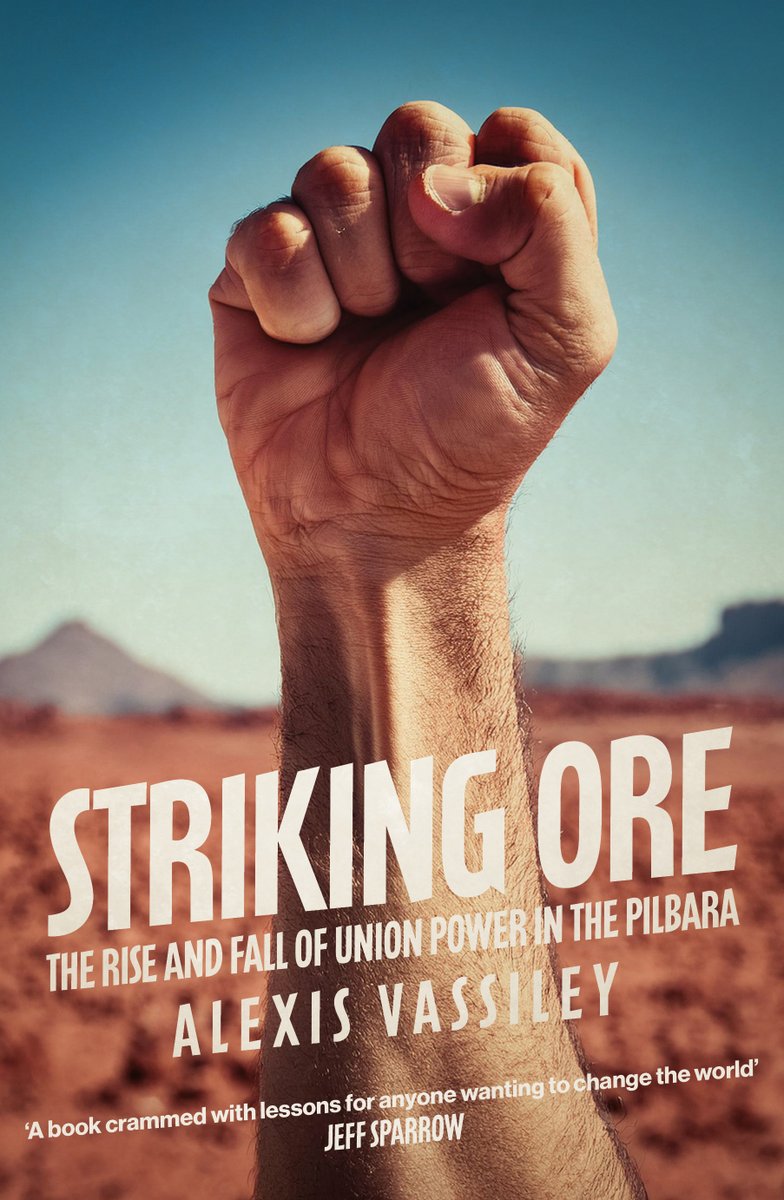 MonashPub's tweet image. 'Striking Ore: The Rise and Fall of Union Power in the Pilbara' by Alexis Vassiley explores how 1970s mineworkers transformed conditions through grassroots strikes—and how that legacy was dismantled.
A timely history of labour, struggle and loss.
🔗 publishing.monash.edu/product/striki…