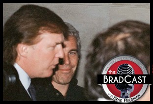 TheBradBlog's tweet image. Trump's Epstein 'Conspiracy Machine Not Going Away': Today's #BradCast
Guests: Heather @digby56 Parton of Salon, 'Driftglass' of 'Pro Left Podcast' on that, Obama's 'sedatious coup', Colbert firing, and our 'dictator' moment...
FULL STORY, LISTEN: bradblog.com/?p=15450