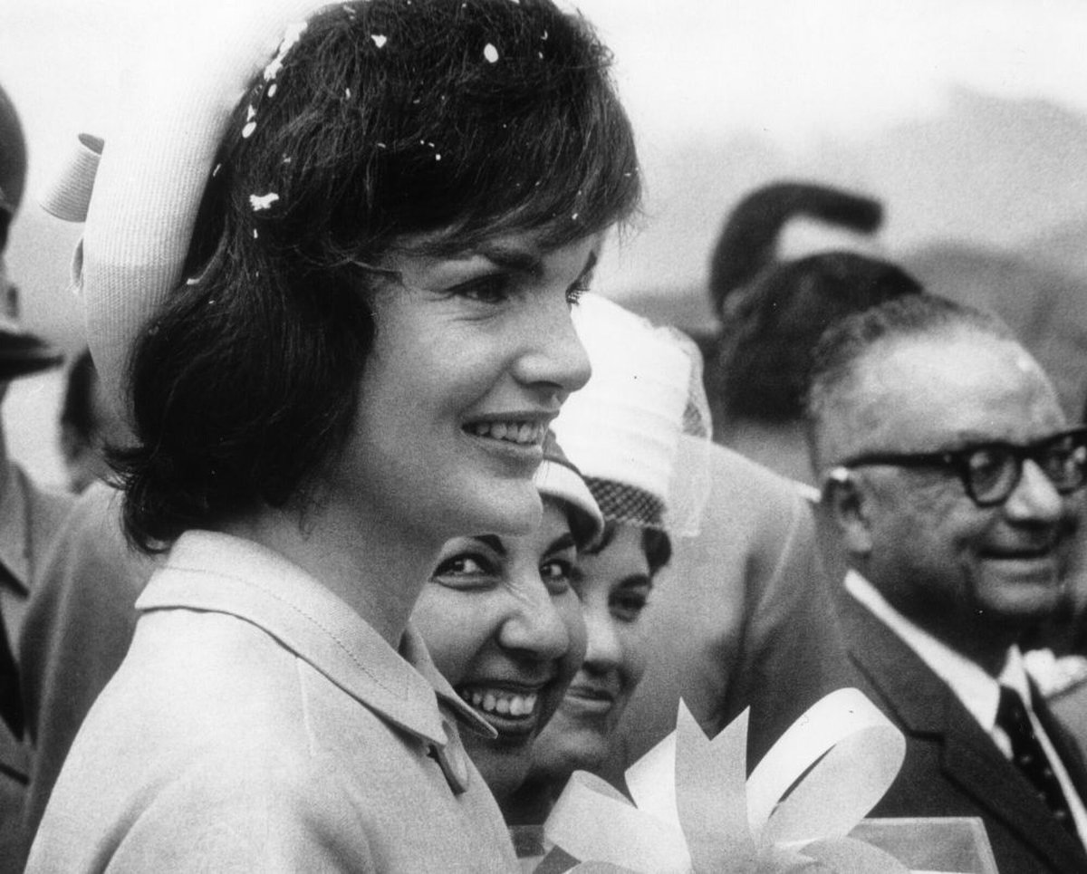 Jacqueline Kennedy during a trip to Venezuela, 1961.