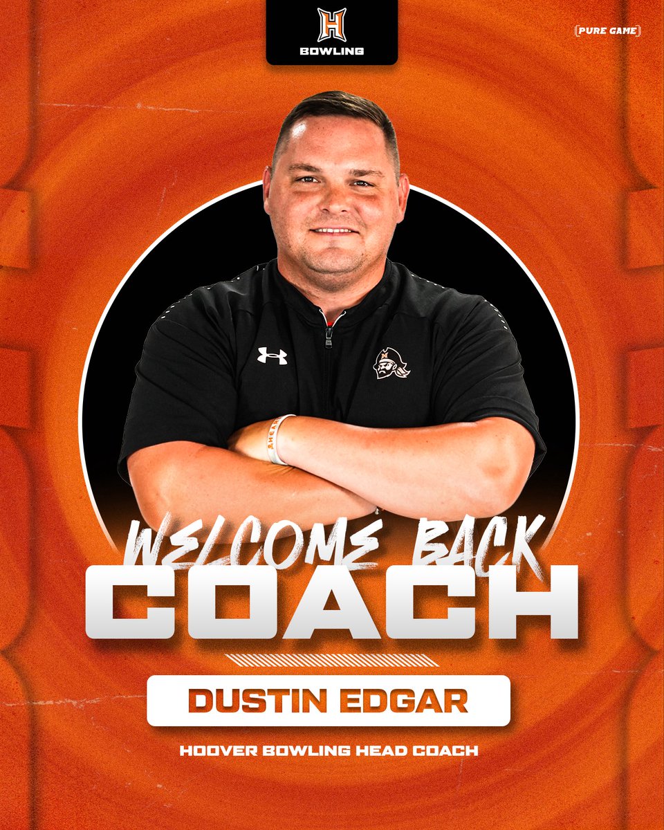 Sails Up! @coachedgar2 is back to lead @hooverbucsbowling ! He guided us to State Runner-Up finishes in 2021 &amp; 2022. Let’s get ready for another incredible season! 🎳 #GodBless #GoBucs🏴‍☠️