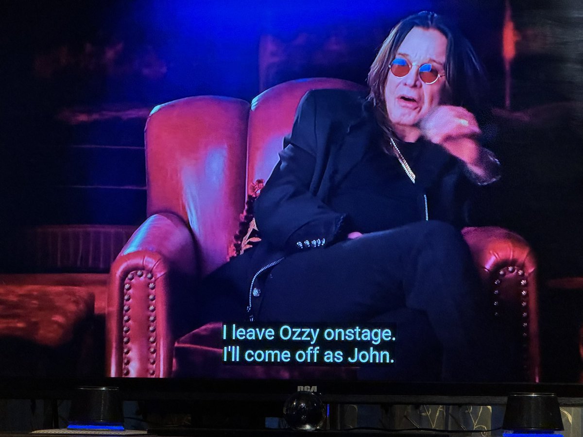 SouthDallasFood's tweet image. I’ve watched approximately four minutes of the nine lives of Ozzy Osbourne doc and I’ve already welled up twice.