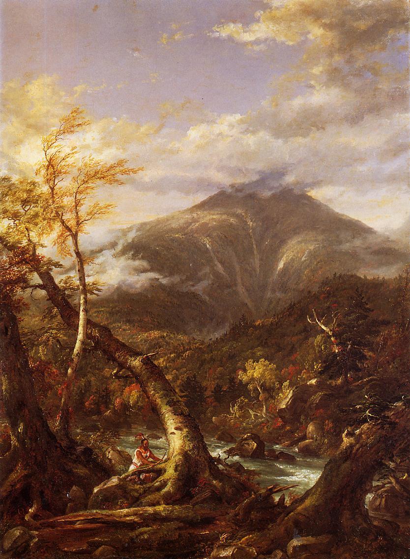ThomasColeBot's tweet image. Indian Pass Tahawus wikiart.org/en/thomas-cole…