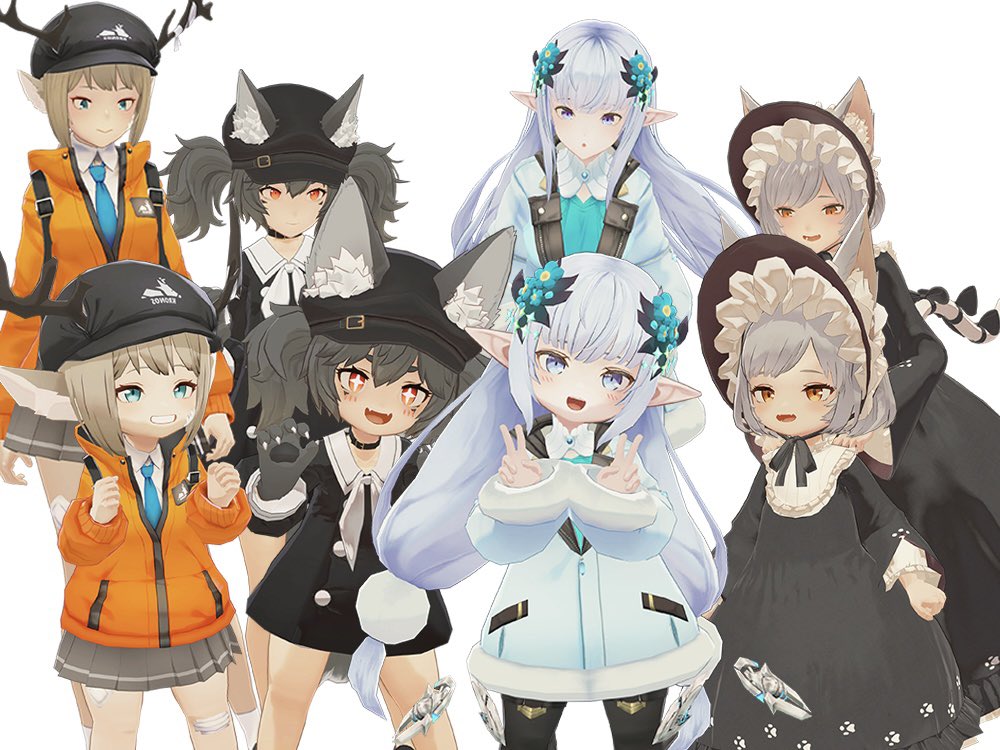 g_8873's tweet image. YOYOGIMORIアバターフォトコンテストの副賞でNotia CHIBIをいただきました～
これでCHIBIが揃ってしまった…
