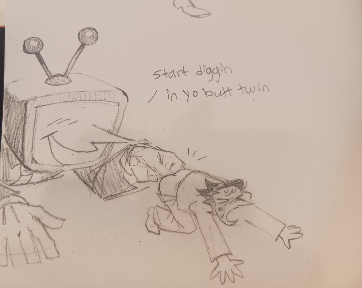 Rarepair269's tweet image. Start diggin in yo butt twin