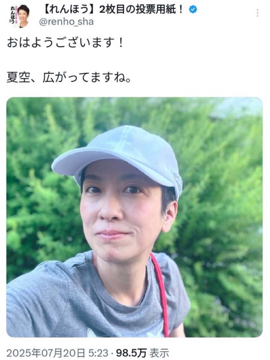 irighting's tweet image. 蓮舫 公職選挙法129条違反

129条には、

「選挙運動は投票日前日までしか行えない」と明確に規定されています。

こちらのポストは選挙当日。

アウトですね。 当選無効 です。