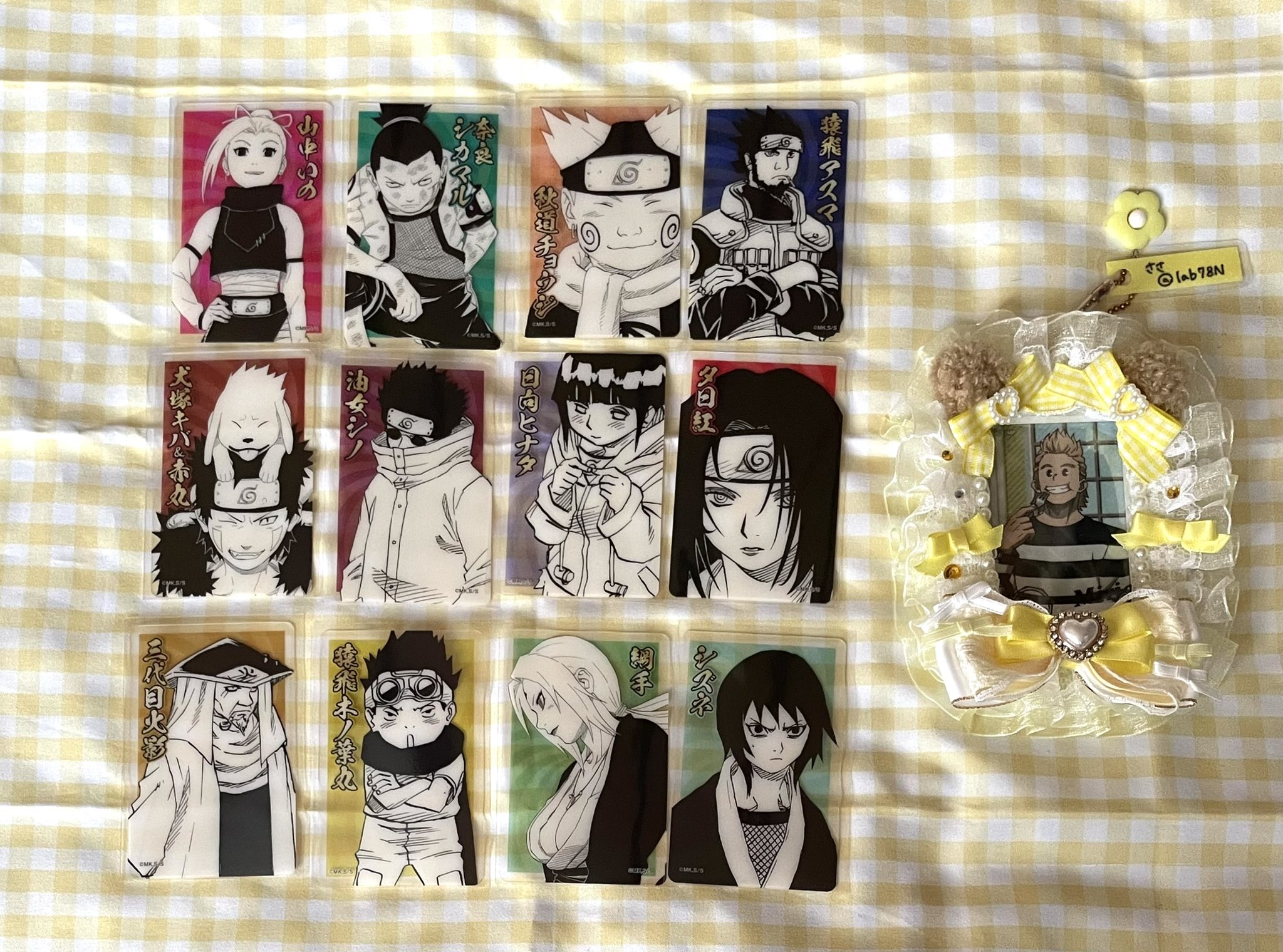 NARUTO　うずまきナルト　②　ホロクリアカード　ジャンフェス　ブロマイド NARUTO－ナルト－』ホロクリアカード12枚セット 第1弾