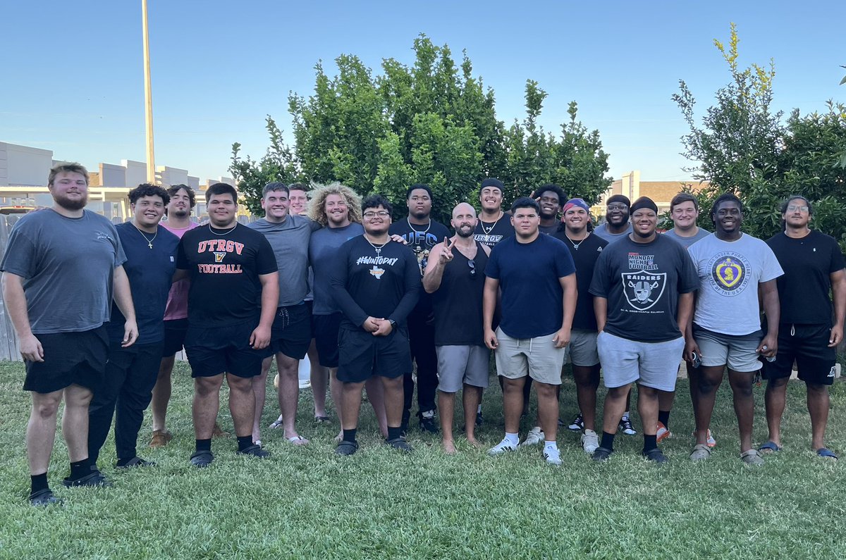 CoachJeffBowen's tweet image. Very proud of the hard work these guys and @UTRGVFootball put in this summer! Now it’s time to make some history and play some ball. #IronSharpensIron #UnityIsTheSecret #NextYearIsHere