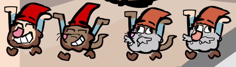 Renjimimus's tweet image. Drew the gnomes Jeff and Shebulock as Oregon voles.
#GravityFalls #anthrofallsau #art