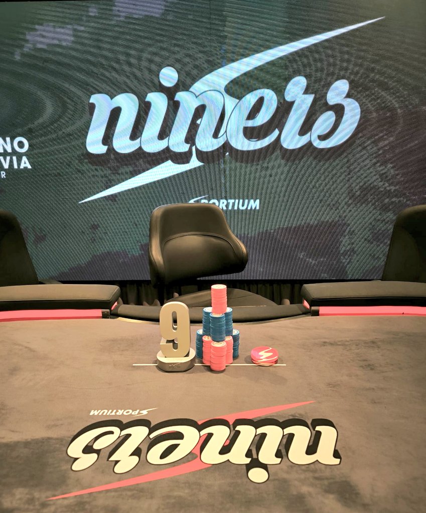 Niners by Sportium (@ninerspoker) on Twitter photo 🔴Niners Opener🔴
M.G. es el ganador del Niners Opemer en <a href="/CasinoGVPoker/">Casino Gran Vía Poker</a> llevándose 3280€ y el 9️⃣
Enhorabuena!!
👤 1/137 🔴Niners Opener🔴
M.G. es el ganador del Niners Opemer en <a href="/CasinoGVPoker/">Casino Gran Vía Poker</a> llevándose 3280€ y el 9️⃣
Enhorabuena!!
👤 1/137