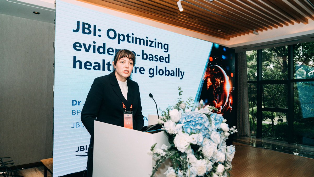JenniferCStone1's tweet image. Had a great time presenting at the APN-EAST Founding Conference as an #evidencesynthesis methodologist and speaking about how #JBI integrates evidence synthesis, transfer, and implementation across its divisions. Thanks to the organisers for such a productive event.