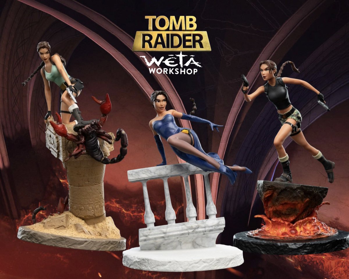 Apollo_353's tweet image. Pre-Order here • wetanz.com/us/brands/tomb…
#TombRaider #WetaWorkshop