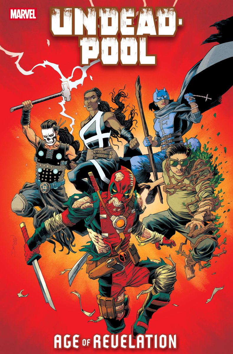 manwithoutfear's tweet image. UNDEADPOOL #1
Tim Seeley (W) • CARLOS MAGNO (A) • Cover by E.M. GIST
CHARACTER VARIANT COVER BY RICKIE YAGAWA • VARIANT COVER BY DECLAN SHALVEY
VARIANT COVER BY ANDREA SORRENTINO • REVELATION VARIANT COVER BY MIKE MCKONE
Check out the Shalvey variant with Fearless!