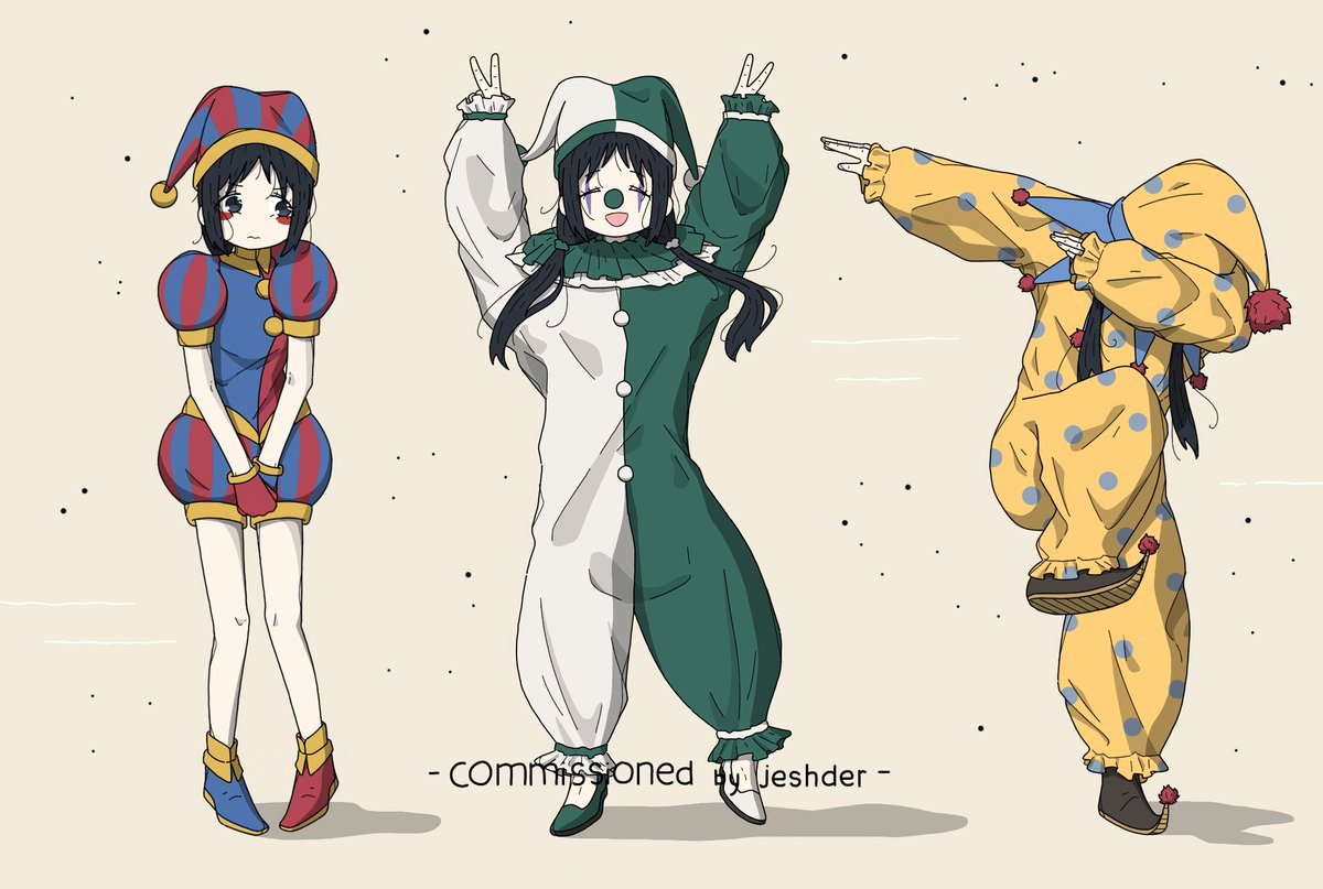 parisetya's tweet image. Chito Jester
- Commissioned by @jeshder