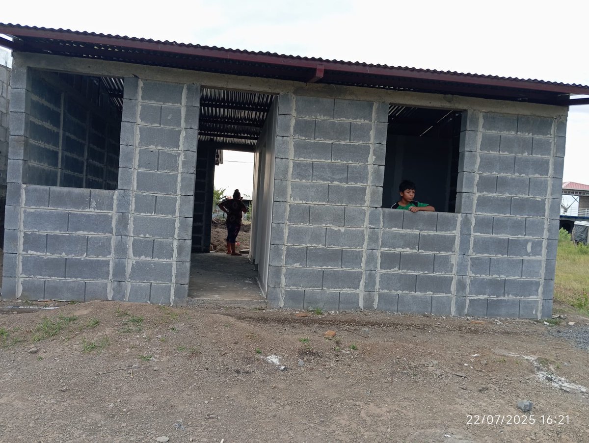 Varias viviendas para familias de extrema pobreza están siendo construidas en programa Bismarck Martínez 1era, 2da etapa y en el barrio San Francisco Sur en el Municipio de Tipitapa y que estarán siendo entrega en los próximos días #SoloEnRevolucion #ManaguaSandinista #23Julio