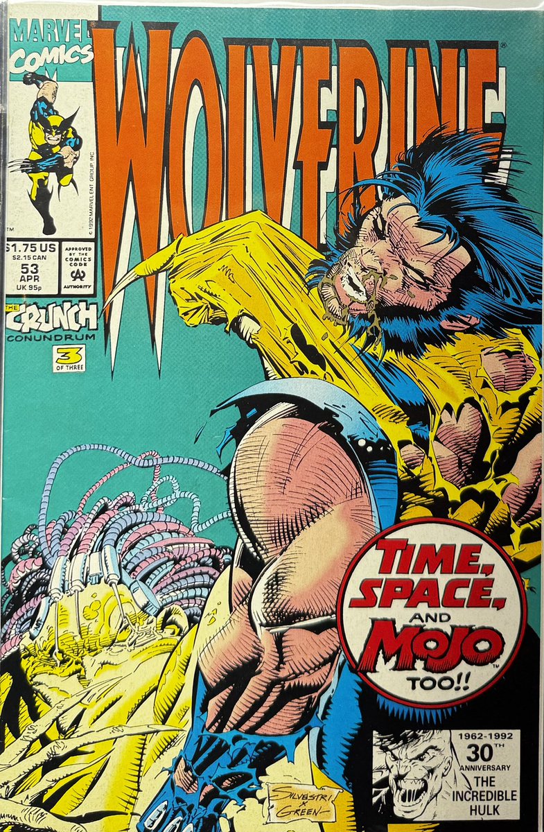 Found a couple Wolverine comics from 1992 in my collection,cover Art by <a href="/Marc_Silvestri/">Marc Silvestri</a>