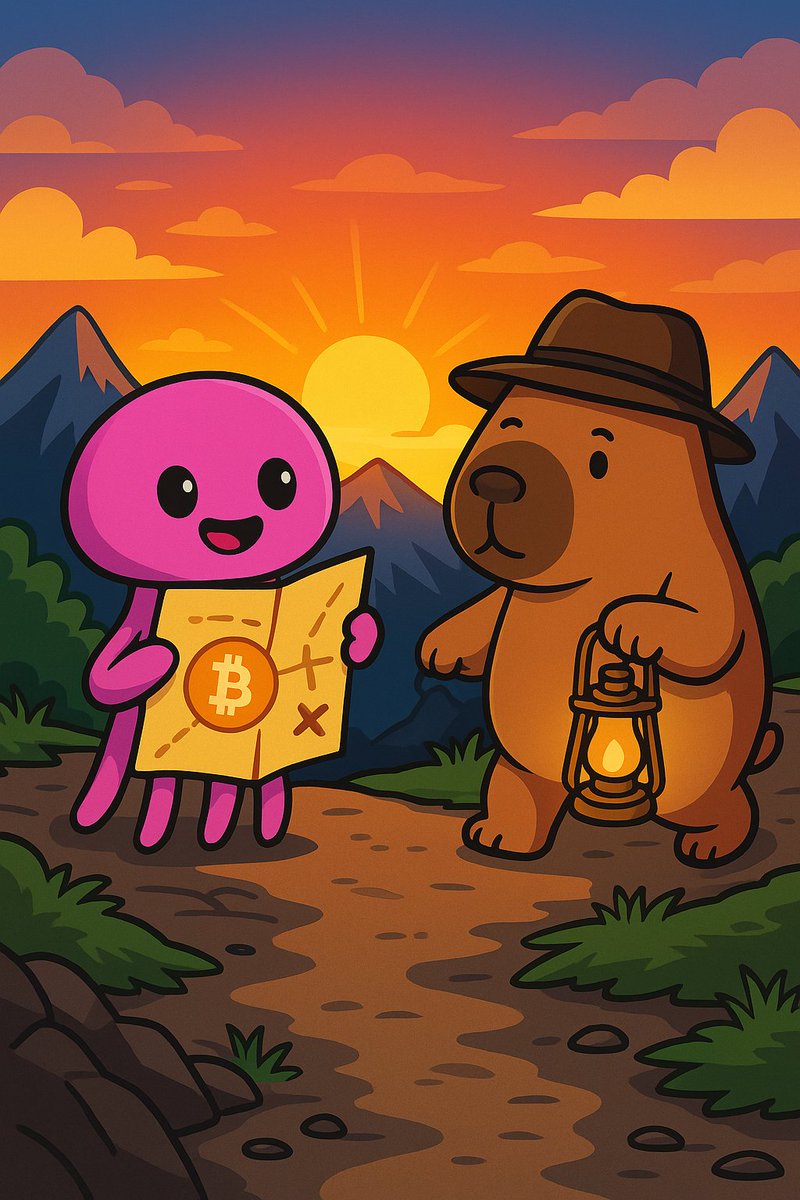 jettmilesxx's tweet photo. What if @Bitcoin wasn’t just the origin it was the compass?

@PortaltoBitcoin feels less like a protocol and more like a long expedition into unexplored cryptographic frontiers. You're not just swapping assets or validating blocks; you’re charting unknown terrain in a world where trust is native and coordination is on-chain.

Here, testnets aren't practice they're field drills. Every contract deployed is a flag planted. Every validator, an explorer. Every Jelly, every Capy...a crew member on the same mission: to prove that the internet doesn’t need permission to evolve.

And the further we go? The more we realize: decentralization isn't a structure, it's a direction.

Portal doesn’t ask who’s in charge. It asks who’s willing to build the next outpost.

So what would you bring on a voyage where Bitcoin is the map, and the destination doesn’t exist yet?