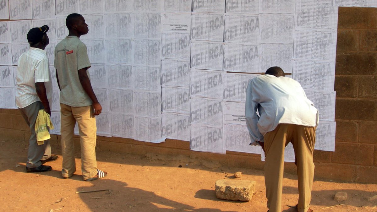 RFIAfrique's tweet image. Centrafrique: publication des listes électorales à cinq mois des élections générales rfi.my/Brrb.x
