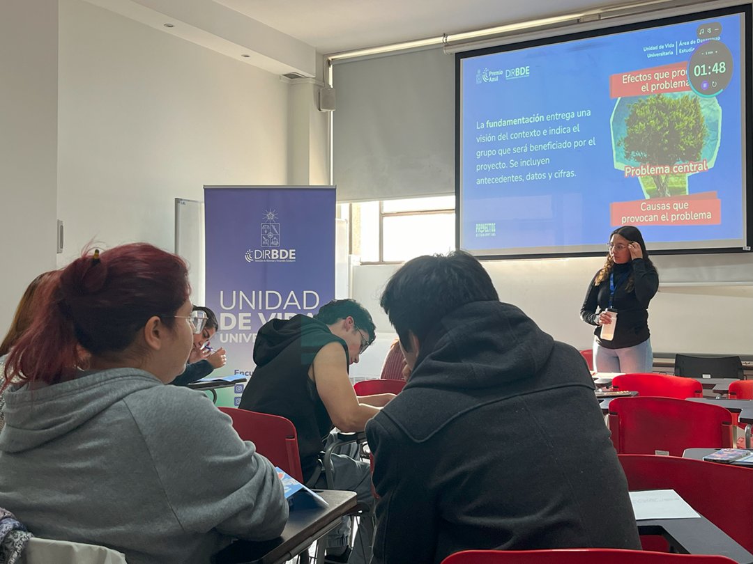 uchile's tweet image. U. de Chile cierra convocatoria de la 27a versión del Premio Azul con 33 proyectos innovadores de estudiantes de la Casa de Bello en evaluación uchile.cl/u230512