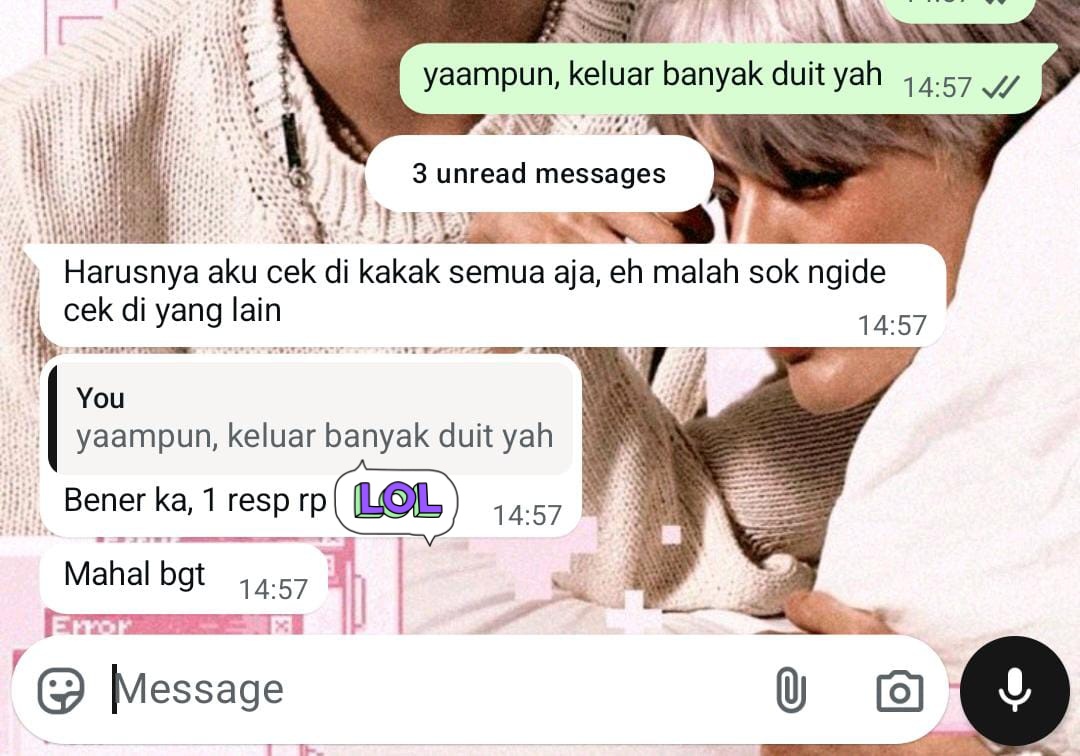 aurelieeaah's tweet image. makasih banyak sudah percaya samaa FW kakaa

#zonauang #jokiresponden