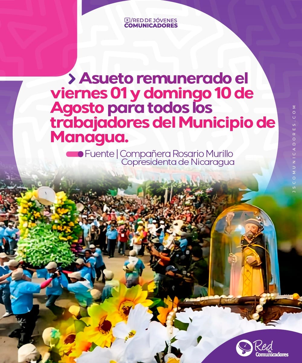 🔰Palabras de la Co Presidenta, Cra Rosario Murillo en su alocución de medio día de este martes 23 de Julio ✊🏼❤️🖤
#SomosUNAN 
#ManaguaSandinista
#4619SiempreMásAllá