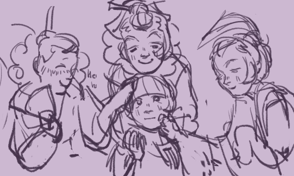 c12hydro22oxy11's tweet image. Happy (late) Uendo Uendnesday!! Just a sketch for now, I&apos;ll do better next week, trust

#UendoToneido #Uendo #Patches #Kisegawa #Owen