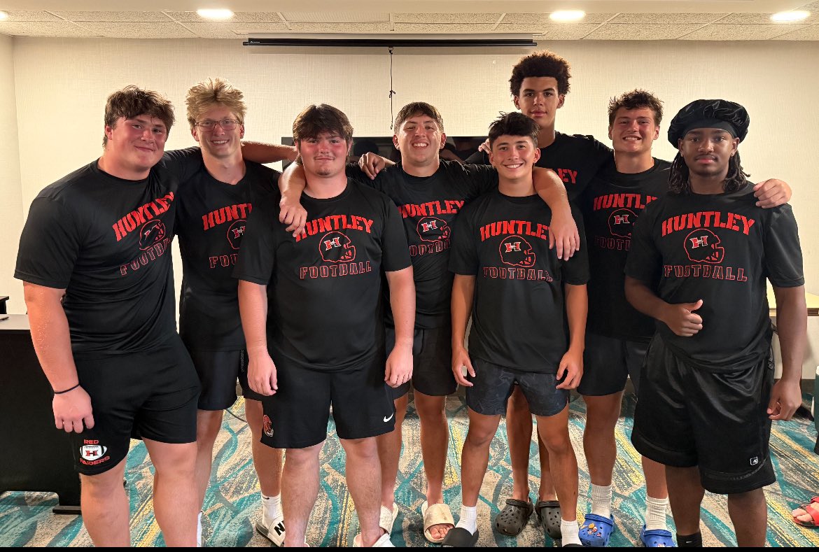 HuntleyFB's tweet image. 2025 Huntley Football team leaders, congrats men!! You’ve earned the right to lead this team and uphold our culture.
