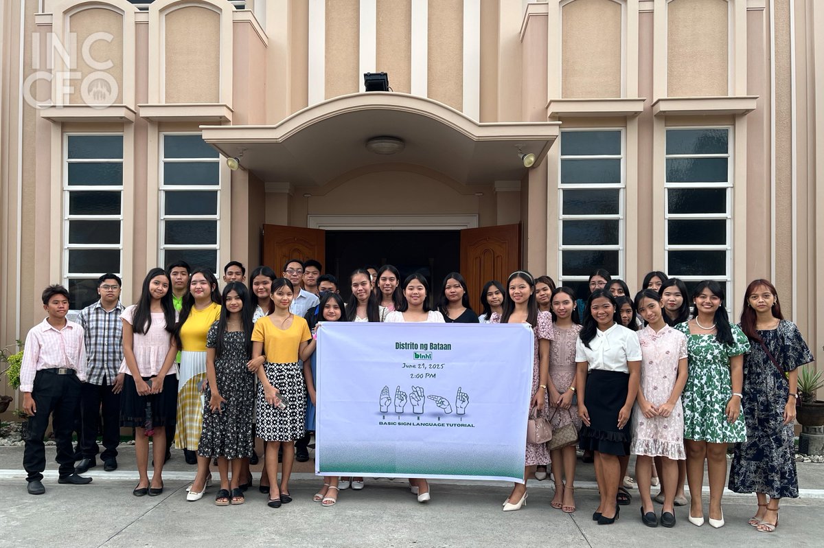 CFO_CSD's tweet image. BATAAN – Members of the Binhi Organizations in the District of Bataan enthusiastically attended the Basic Sign Language seminar. The attendees not only learned basic signs but also the proper way of communicating with their Deaf brethren.