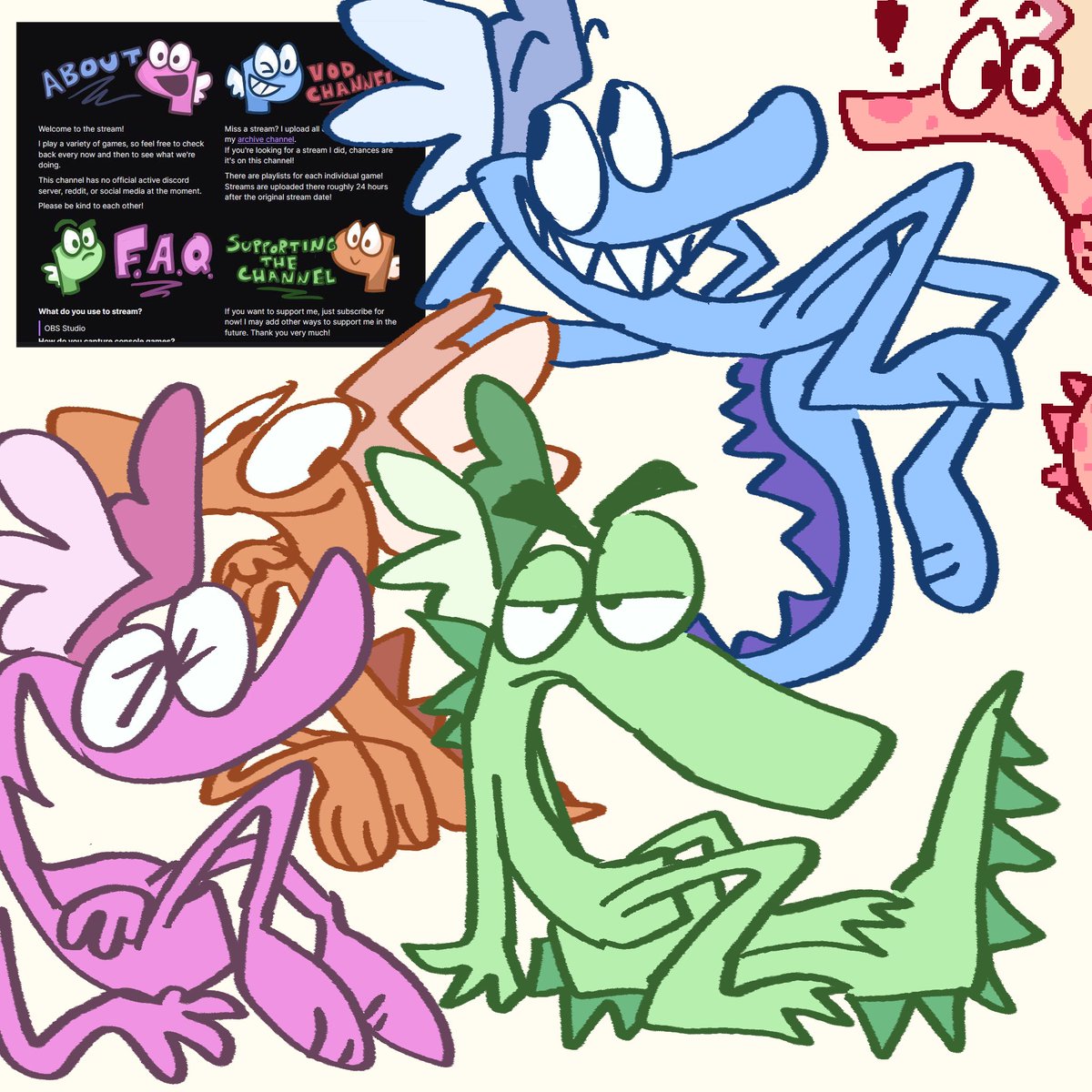 lubluues's tweet image. who are these freaks