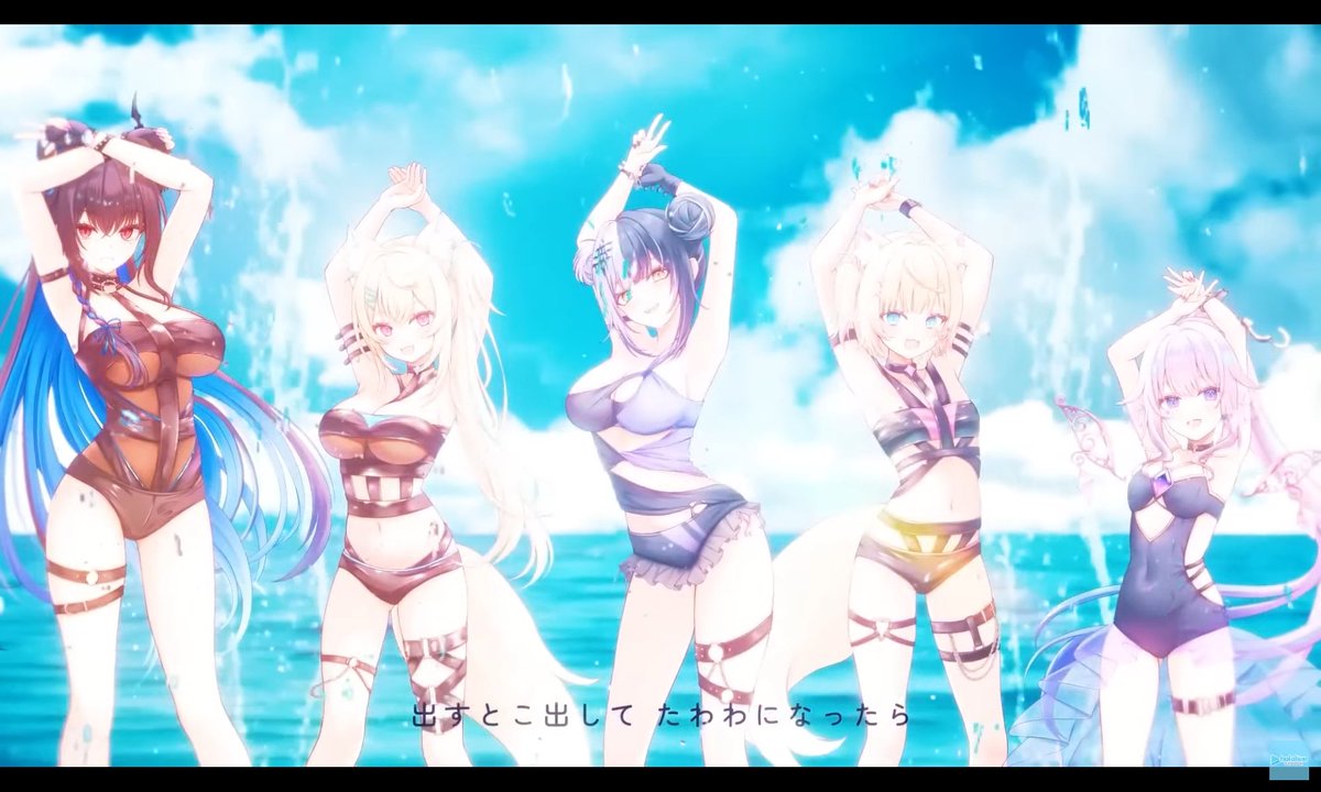 Arjuna_625's tweet image. Another awesome banger from Advent great job as always everyone π€ππ©΅π©·π also.....bless ππ #ShiorinOnAir #RissaLIVE #FUWAMOCO #liveseki #holoAdvent
