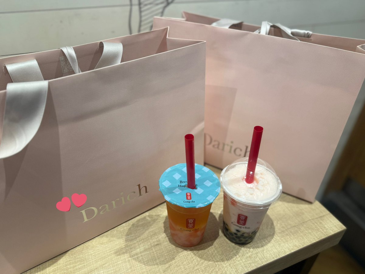 27nyao_'s tweet photo. 朝一で行ってきた😻❣️❣️お揃いディズニーたのしみ◝☆  ゴンチャはマスト
 #Darich https://t.co/LT686Vg52g