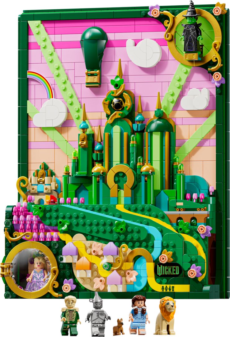 LegoDarthVader's tweet image. Wizard of Oz’s Emerald City gets the LEGO treatment as part of Wicked wave of sets [News] ift.tt/ay61ubW