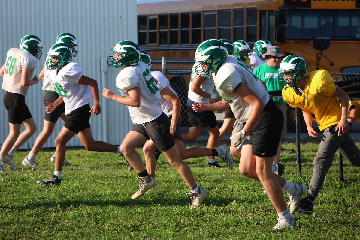 MikeThomasHCP's tweet image. Stopped by the Brown County Hornets camp to close out the day. One of the most improved teams from 2023 to 2024 and looking to make another jump this season.
