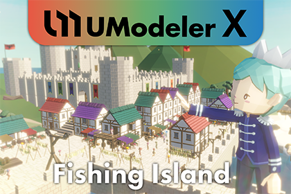UModeler's tweet photo. FISHING ISLAND is coming soon! โ
Create a cozy seaside kingdom in Unity โ all editable with UModeler X ๐
#MadeWithUnity #AssetStore #UModelerX
https://t.co/KEU6cEjmqM https://t.co/xtgklW2iAN
