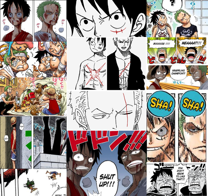 [#ONEPIECE analysis 🧵]
Why Zoro Mirrors Luffy So Much

Addressing 25+ years of parallels — and why Oda keeps drawing the connection.

Is Zoro really "just a fighter"? Let's uncover the truth by exploring:

1) His archetype
2) How his parallels reinforce Luffy's writing