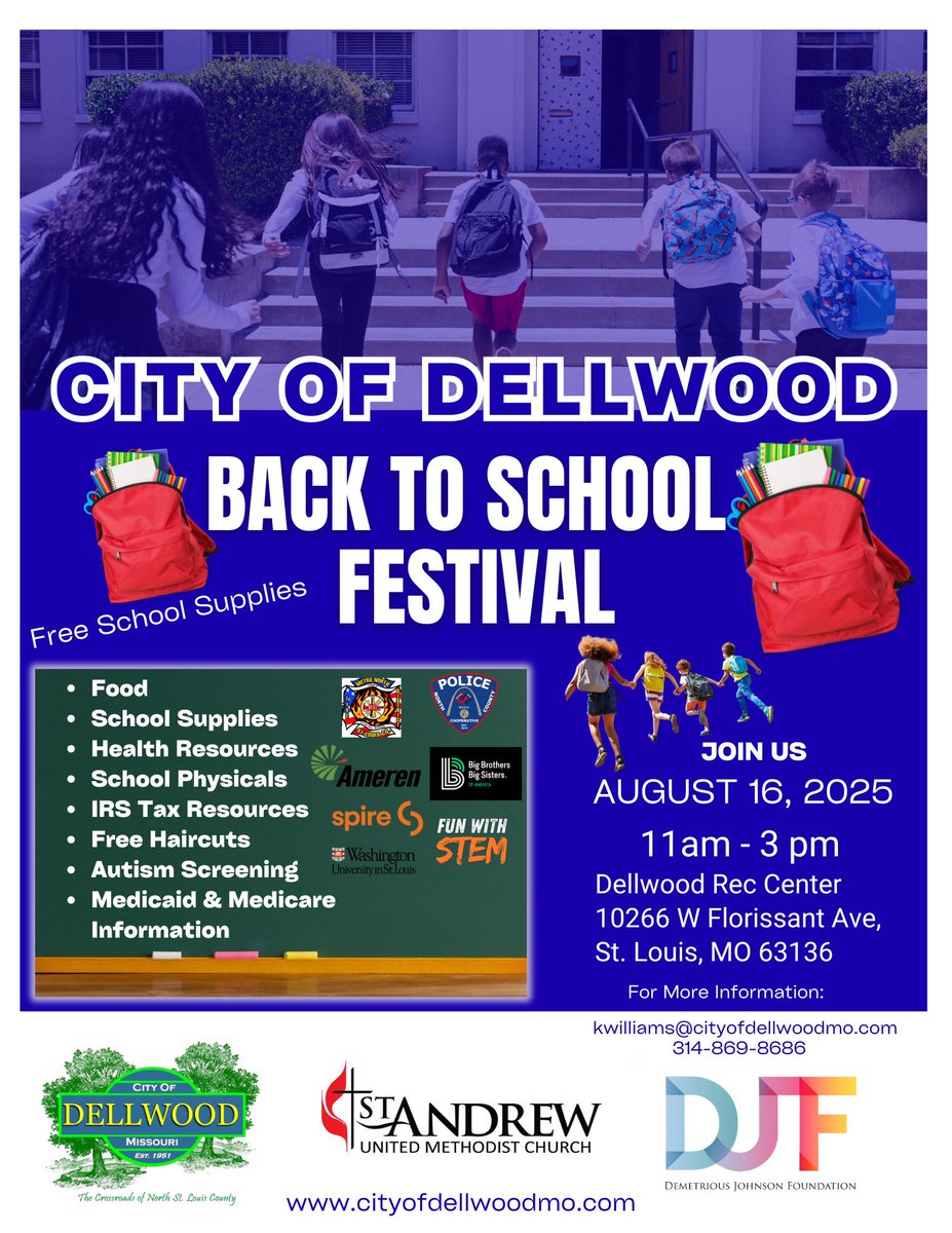 If you would like to volunteer to help at the event please reach out to  St Andrew UMC office at 314-837-4233. Tell them you want to volunteer for the event.