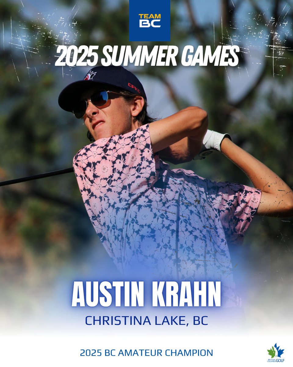 bc_golfer's tweet image. ⛳ Follow Team BC as they tee it up at the 2025 Canada Summer Games in St. John’s, NL from August 19-22, 2025!
From national champs to rising stars, this squad is ready to make waves on the course. Stay tuned for updates and highlights as they represent British Columbia! 💙🏌️♀️🏌️♂️