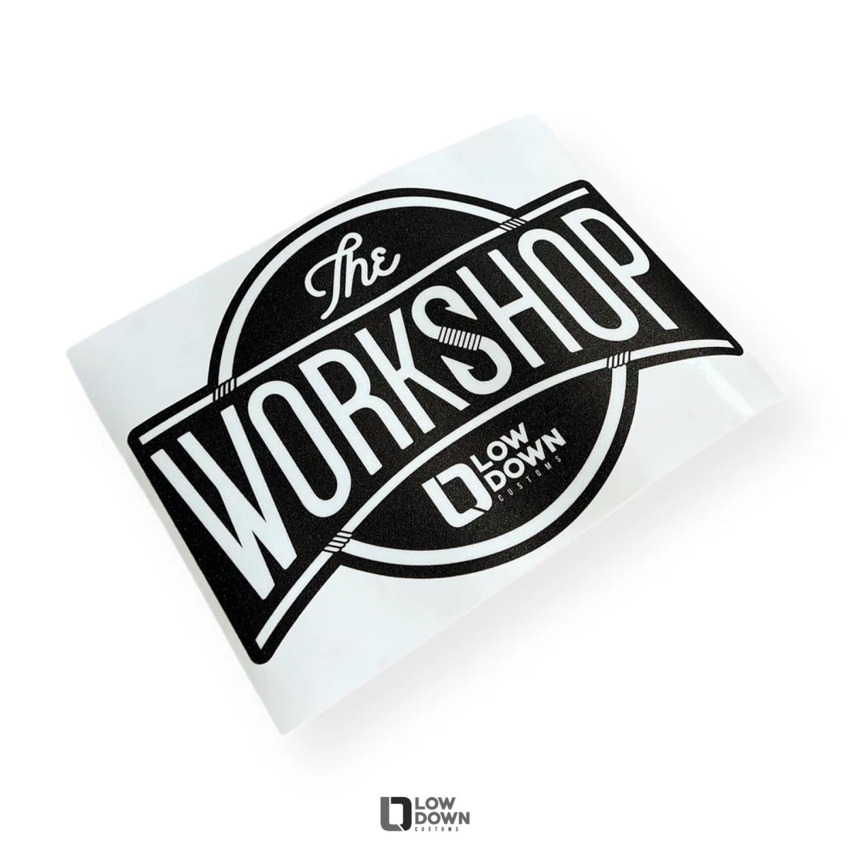 (restocked | lowdowncustoms.com)
Low Down Customs and The Workshop Boat Carpet Decal.

Available now on a heavy duty non-skid surface in black. 

Size: Low Down Customs 18” x 8” and The Workshop 12” x 10.5”.
#theldcworkshop #lowdowncustomrods