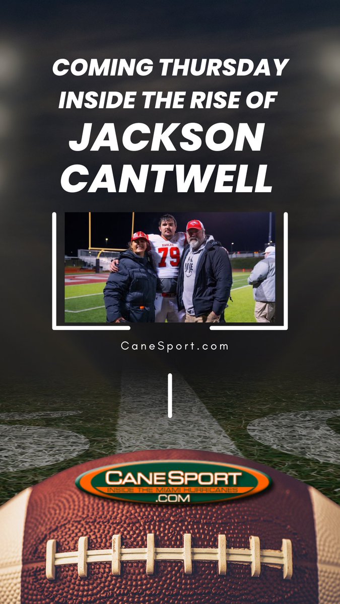 CaneSport's tweet image. Coming Thursday to CaneSport.com, Raised by Olympians, Built by Grit