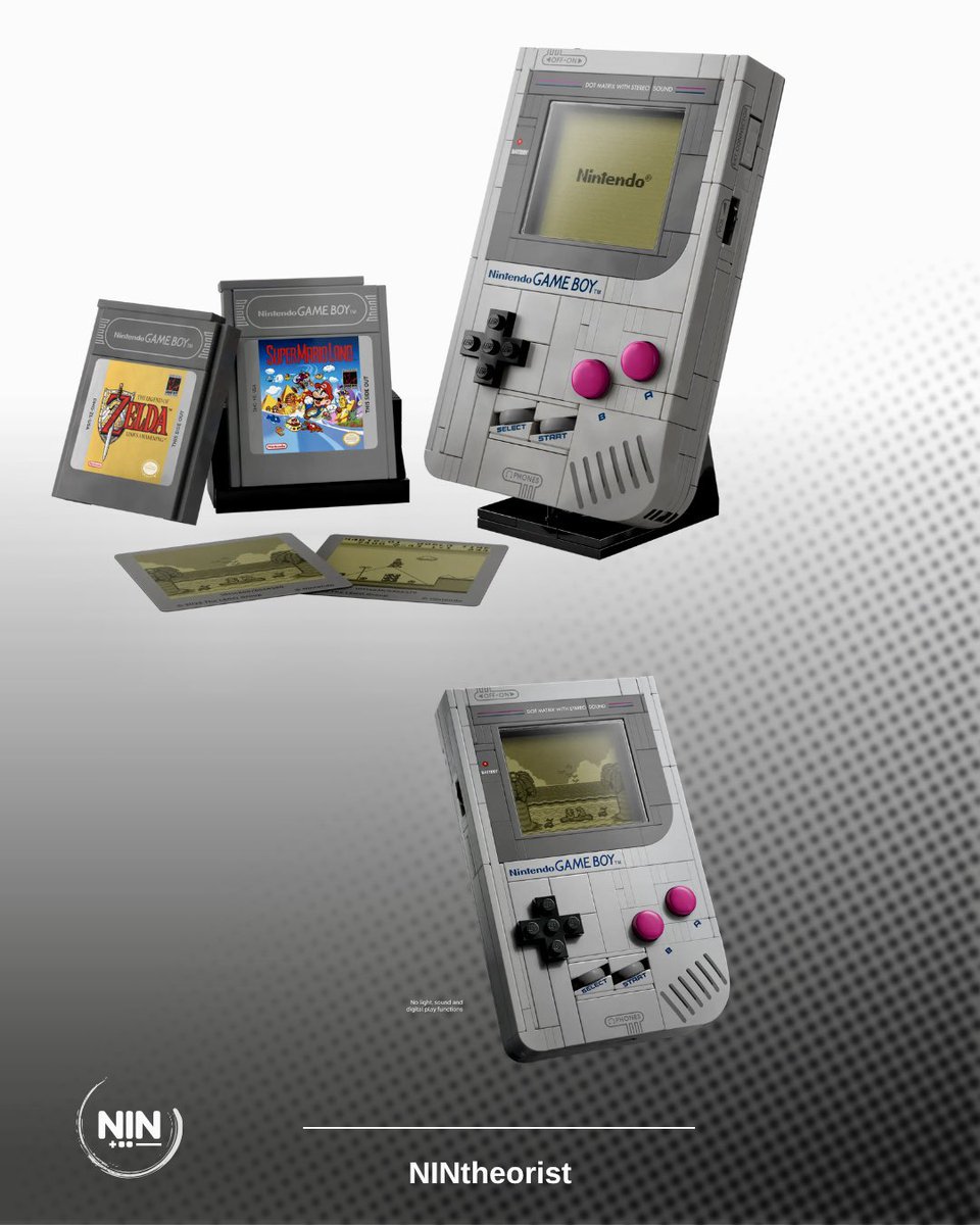 NINtheorist's tweet photo. Más imágenes de LEGO Game Boy
#LEGO #GameBoy #MarioLand #Zelda #LinksAwakening https://t.co/AQL1Q02TqZ